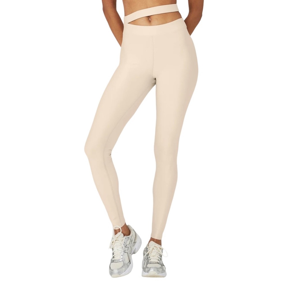NWT ALO Yoga Airlift High-Waist All Access Legging Macadamia Small
